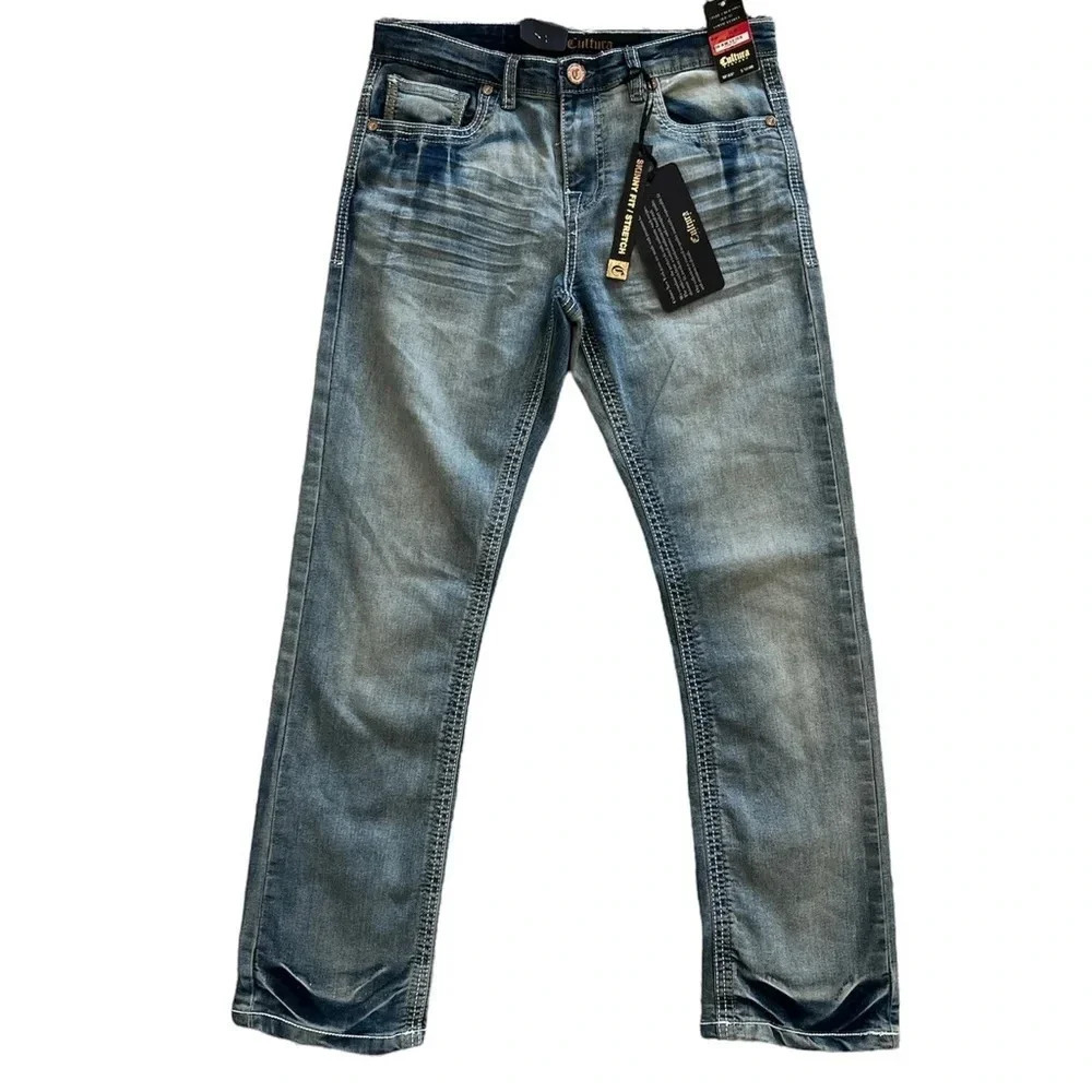 Cultura New York Light Blue Skinny Fit Jeans 18